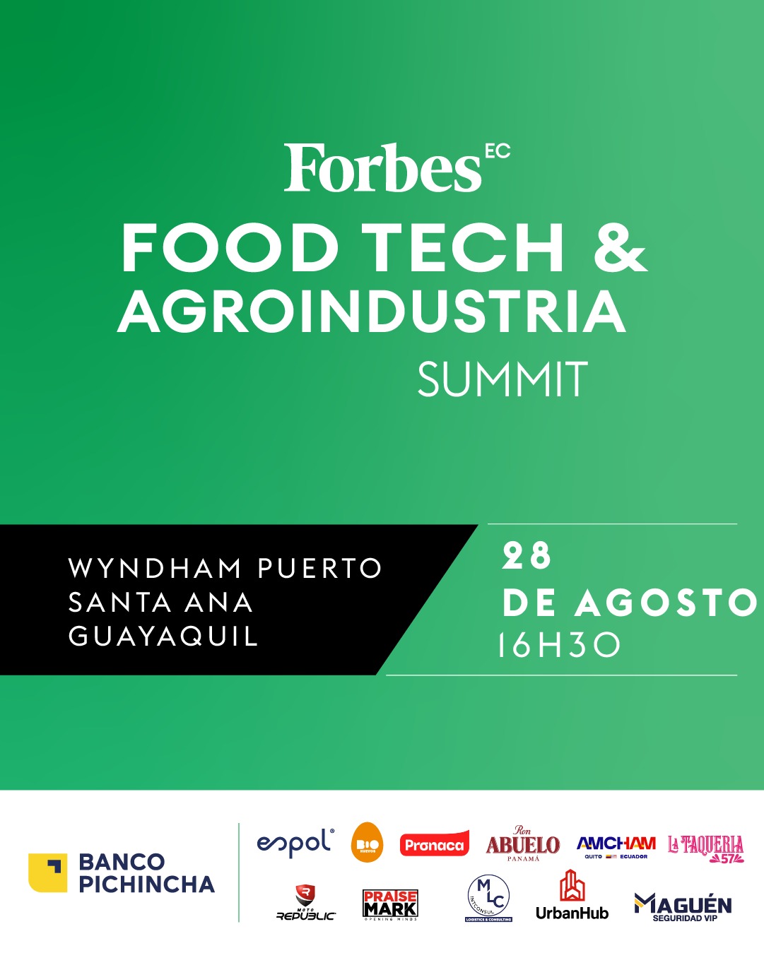 Invitación FOOD TECH & AGROINDUSTRIA