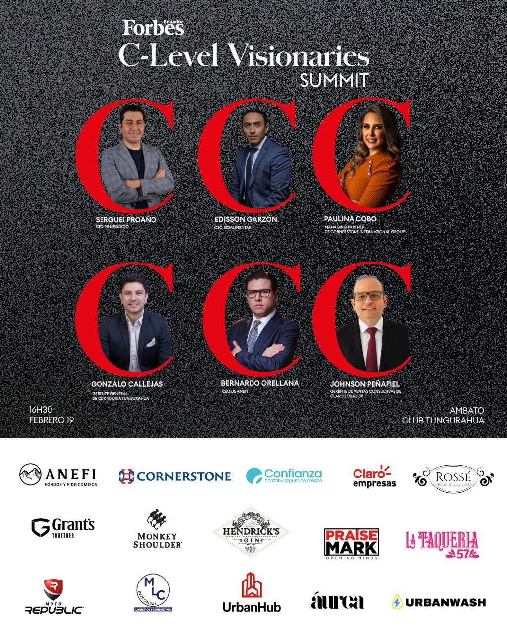 Invitación C-LEVEL VISIONARIES