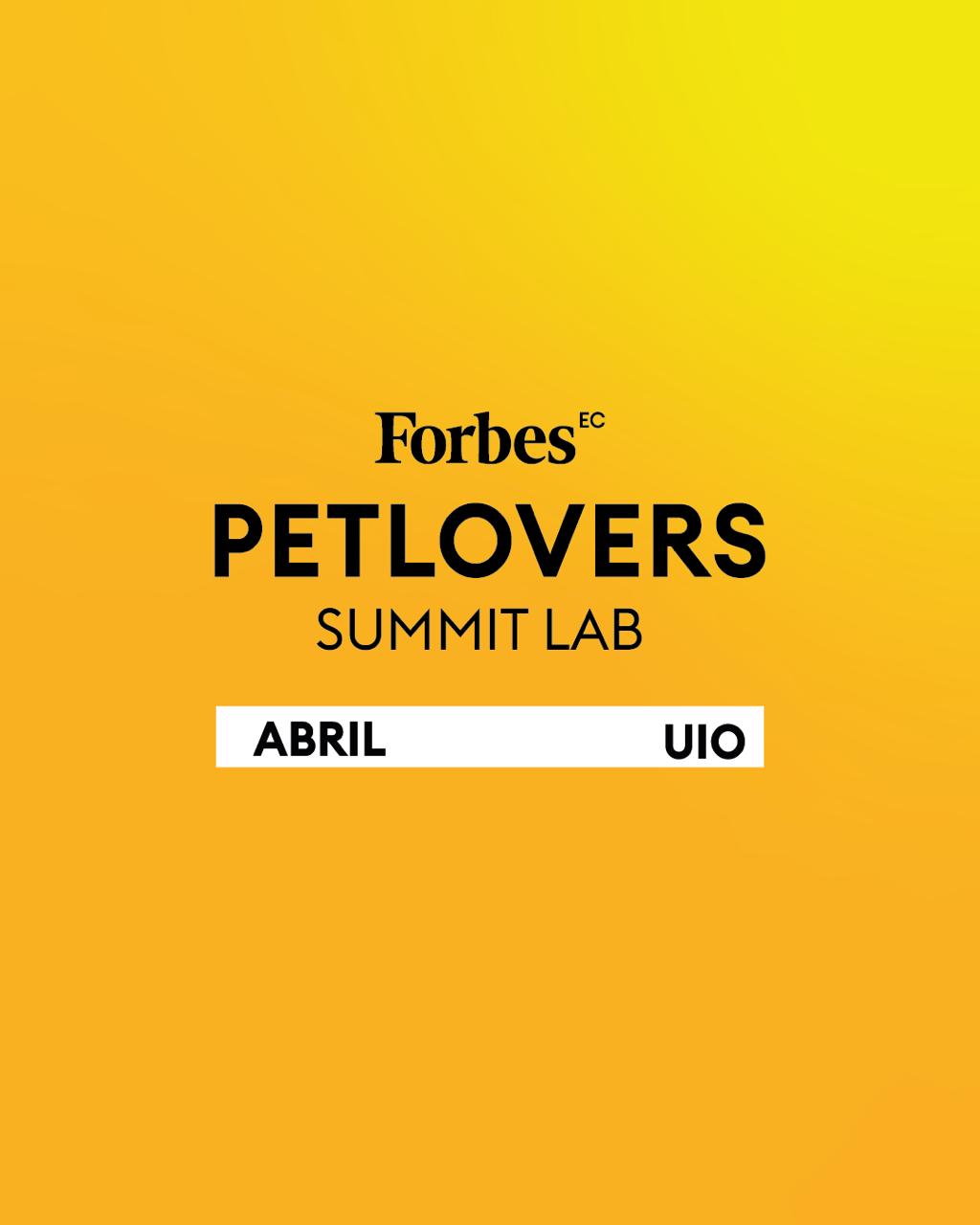 Invitación PET LOVERS LAB