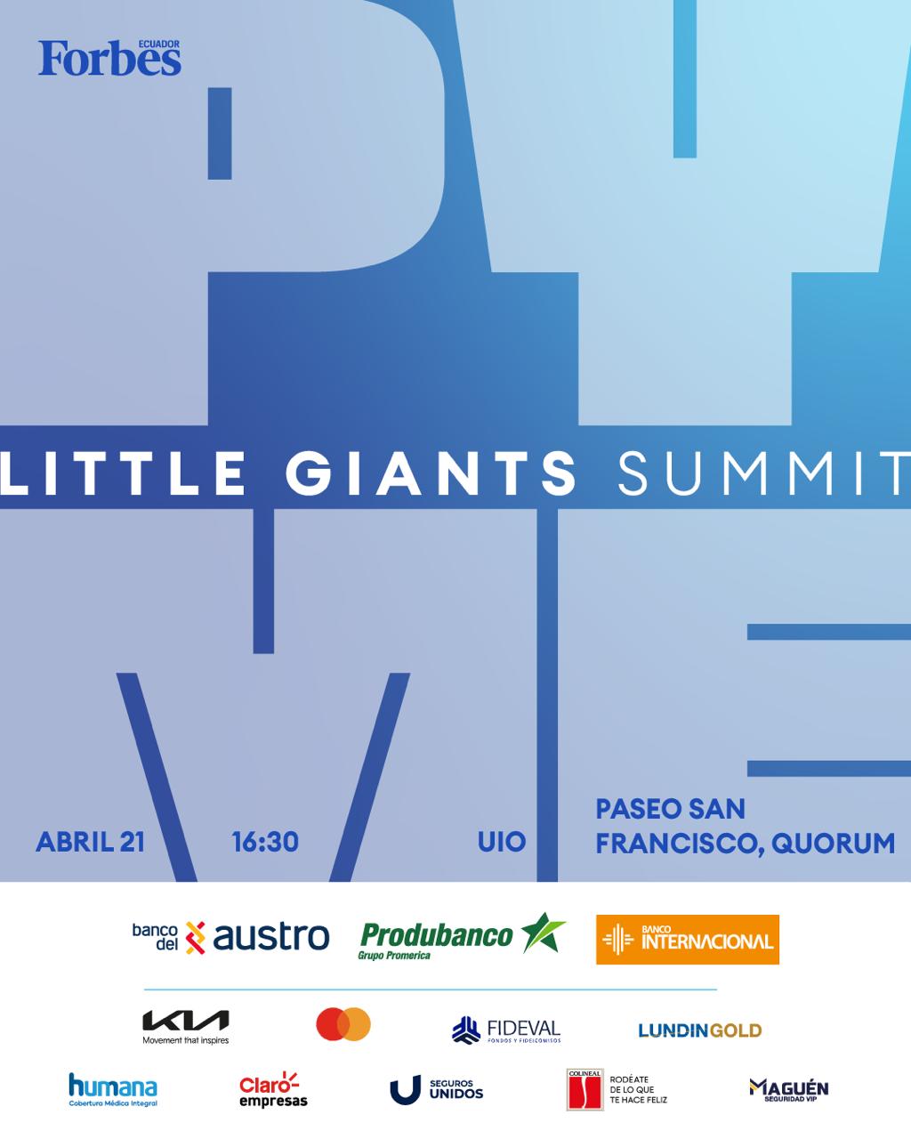 Invitación PYME LITTLE GIANTS